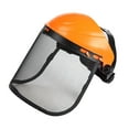 thumbnail image 2 of Zxpjkyu Forestry Mesh Visor Covers, Grass Mowing Face Cover, Comfortable to Wear, Garden Orange, 2 of 9