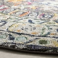 thumbnail image 3 of SAFAVIEH Monaco Garnet Abstract Geometric Area Rug, Brown/Grey, 6'7" x 6'7" Round, 3 of 5
