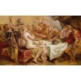thumbnail image 3 of Peter Paul Rubens 14x11 Black Modern Framed Museum Art Print Titled - The Wedding of Peleus and Thetis (1636), 3 of 5