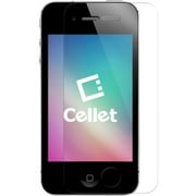 Tempered Glass Screen Protector for Apple iPhone 4/4s(0.3mm) by Cellet