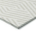 thumbnail image 4 of Addison Rugs Chantille Indoor/Outdoor Transitional Geometric Ivory Washable Round Rug, 8' x 8', 4 of 6
