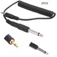 thumbnail image 1 of .5mm Male To 6.35mm Male Cable, Durable Digital Camera Connecting Line  For Digital Accessories, 1 of 8