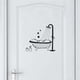 thumbnail image 3 of Adorno Decorativo Para Pared, Pegatina Alegre, Sala De Estar, Pegatina Pequeña, Bañera, Pegatina Decorativa De Pvc Para Pared, 3 of 3
