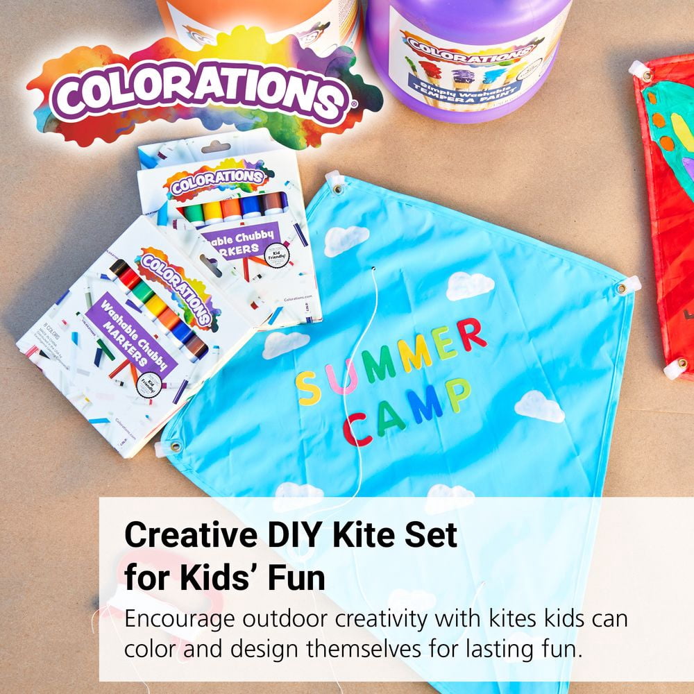 Colorations DYO Kite - Set of 12