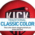 thumbnail image 4 of Kickball Franklin Sports de goma roja, 10 pulgadas, para niños, 4 of 7