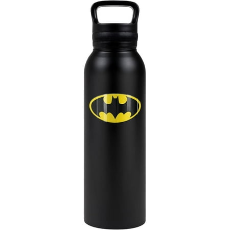 

OFFICIAL Classic 24 Oz Insulated Canteen Water Bottle Leak Resistant Vacuum Insulated Stainless Steel With Loop Cap Black