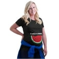 thumbnail image 3 of Watermelon I Ate a Seed Expecting Women's Maternity T Shirt Tee Brisco Brands S, 3 of 7