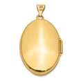 thumbnail image 3 of Primal Gold 14K Yellow Gold Domed Oval Locket, 3 of 5