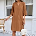 thumbnail image 5 of Fashion A-Line Dress for Women CIENVNSTG Flowy Summer Dress Perfect for Casual Outings or Parties, 5 of 5