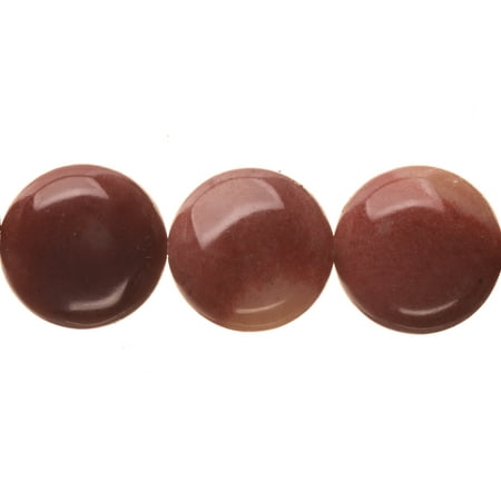 Mookaite Round Beads (Flat Mookite Round Beads Semi Precious Gemstones Size: 14x14mm Crystal Energy Stone Healing Power for Jewelry)