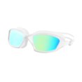 thumbnail image 4 of Gafas de natación con marco grande, impermeables, profesionales, sin fugas Galvanoplastia blanca, 4 of 8