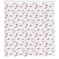 thumbnail image 3 of Ambesonne Paris Shower Curtain, Je Taime Romance Hearts, 69"Wx70"L, Pale Pink White, 3 of 3