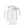 thumbnail image 3 of DPTALR Glass Water Pitcher Large Capacity Pitcher Tea Pitcher Cold Brew Water Bottle Chilled Water Dispenser, 3 of 6