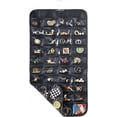 thumbnail image 2 of Hanging Jewelry Organizer, 80 Pockets Earring Holder Organizer, Bracelet Organizer with Pockets for Woman, for Hanging Earrings, Necklaces, Bracelets, Rings, Storage, Closet, 2 of 6