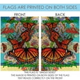 thumbnail image 5 of Toland Home Garden Monarch Madness-Hershey Gardens Pennsylvania Butterfly Flower Flag Double Sided 28x40 Inch, 5 of 5