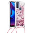 thumbnail image 4 of Funda FOXDOCK para Motorola Moto G Pure con Cuerda Ajustable, Brillo Líquido, Protección Antigolpes y Lente – Ideal para Regalo, 4 of 6