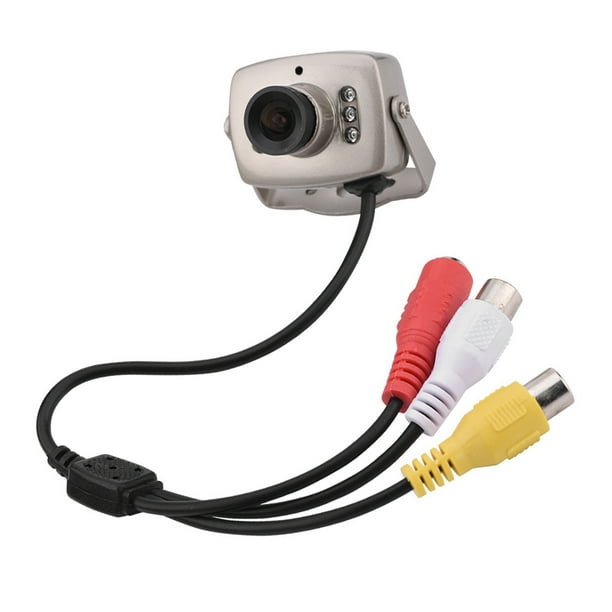 Mini Cámara de Vigilancia CCTV CMOS Cable de 6 LED Camara de Video Digital de Vision de Imagen Más Clara de Alta Sensibilidad Para Hogares Comunitarios