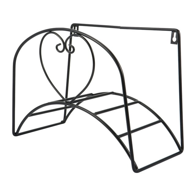 Minkissy Support Mural pour Tuyau d'Arrosage en Fer 1Ensemble