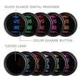 thumbnail image 4 of GlowShift | 2-1/16" (52mm) 10 Color Digital Series Dual Temperature Gauge for Cars and Trucks, 4 of 7