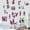 Colorful, variant on Kids Wall Stickers for Boys Girls, Cartoon Character Stickers for Kids Room, 16 PCS PVC DIY Removable Stickers for Baby Kids Nursery Girls Bedroom Living Room Playroom Wall Decoration