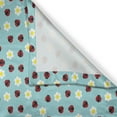 thumbnail image 3 of Ambesonne Ladybug Kitchen Curtains, Daisy Blossom Spring, 55"x39", Multicolor, 3 of 3