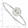 thumbnail image 2 of Sterling Silver Official Licensed Greek Sororities Kappa Delta (??) Enameled Slip-on Bangle, 2 of 5