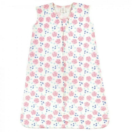 UPC: 0660168670561 | Touched by Nature Baby Girl Organic Cotton Sleeveless Wearable Sleeping Bag Sack Blanket Pink Rose 0-6 Months