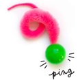 thumbnail image 2 of Paquete de 3 pelotas de juguete para gatos NQ juguetes interactivos de peluche, 2 of 5