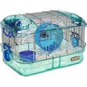 Super Pet- Container-Crittertrail Quick Clean Habitat- Multi Colored 16x10.5x10.5 In