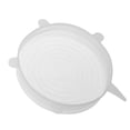 thumbnail image 1 of Tapas de silicona elásticas reutilizables resistentes al calor, cubierta para cuenco para envolver alimentos (16cm), 1 of 2
