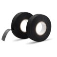 thumbnail image 1 of Cinta adhesiva para arnés de cableado automotriz, 2 unidades, fácil de rasgar, reducción de ruido, resistente al calor, de tela flexible, multiusos, color negro, 1 of 12