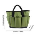 thumbnail image 2 of BotaniNest Garden Tote For Handheld Organization Outdoor With Large Storage Compartments And Padded Handle Ideal For Gardening And DIY Tasks, 2 of 6