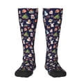 thumbnail image 1 of Balery Christmas Critters Delight Calcetines novedosos Calcetines deportivos Calcetines hasta la rodilla Calcetines de algodón Calcetines originales y geniales, 1 of 6