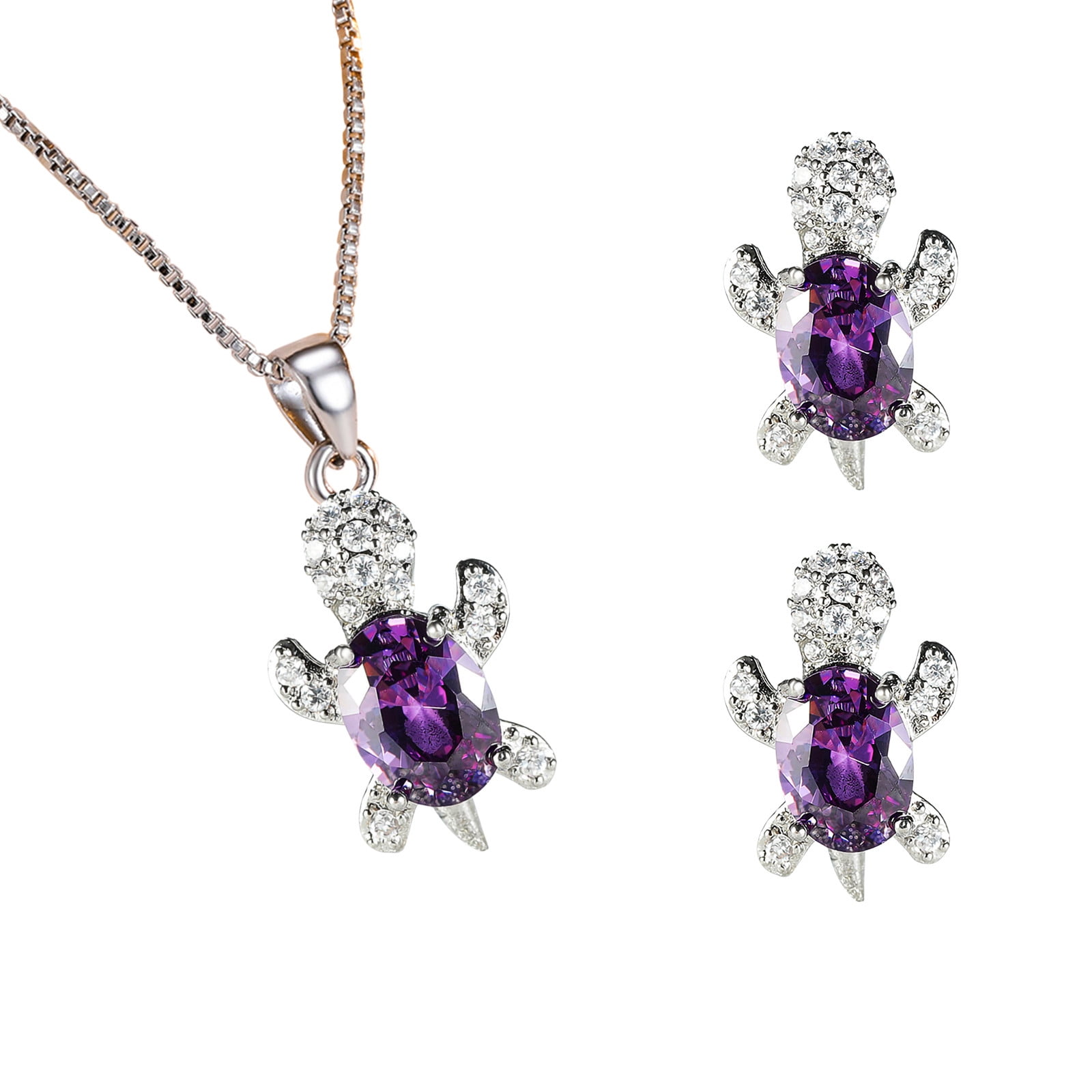 Details about   Bohemian 925 Sterling Silver Gemstone Necklace Earrings Bracelet Jewelry Set