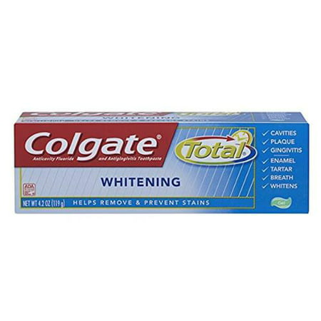 Colgate Blanchiment total Multi-Protection Gel Dentifrice 4,20 oz (Pack de 4)