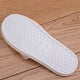 thumbnail image 4 of Pantuflas de lino a cuadros para las cuatro estaciones, ultrafinas, de algodón, para amantes del hogar, interiores, suelo de madera antideslizante para hombres y mujeres, 4 of 5
