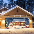 thumbnail image 4 of Holiday Cheer Garage Festive Christmas Banner with Bright Colors Festive Design Perfect for Auto Enthusiasts Home Garages Easy Hanging Durable Material, 4 of 4