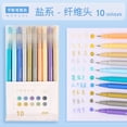 thumbnail image 1 of 10Pcs Colored Gel Pens Set Kawaii 0.4mm For Notes Journal Planner Office School Stationery, 1 of 7