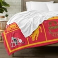 thumbnail image 4 of Football Blanket Ultra Soft Flannel Throw Blankets Lightweight Warm Travel Blanket Football Gifts 40"x50", 4 of 6