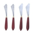 thumbnail image 1 of Yuarrent Paleta de extensión de espátula para mezclar pintura, resistente con mango de madera, espátula de arte, accesorios de dibujo para acuarela, Herramientas y accesorios para hornear 4 piezas Yuarrent HA060748-02B, 1 of 6