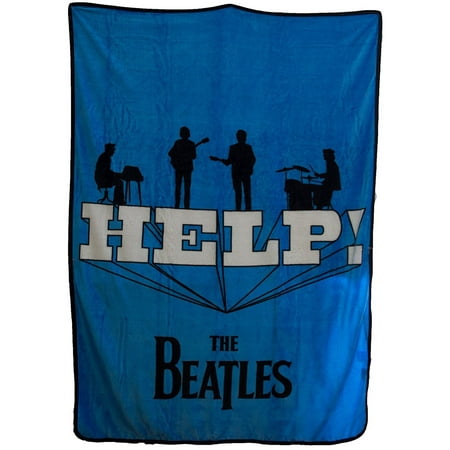 Bravado The Beatles 'Help' Themed Super Soft Plush Throw Blanket Gorgeous Beatles Throw Blanket Bravado The Beatles 'Help' Themed Super Soft Plush Throw Blanket Gorgeous Beatles Throw Blanket