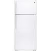 GE Appliances GTE18CTHWW 28 Inch Freestanding Top Freezer Refrigerator White