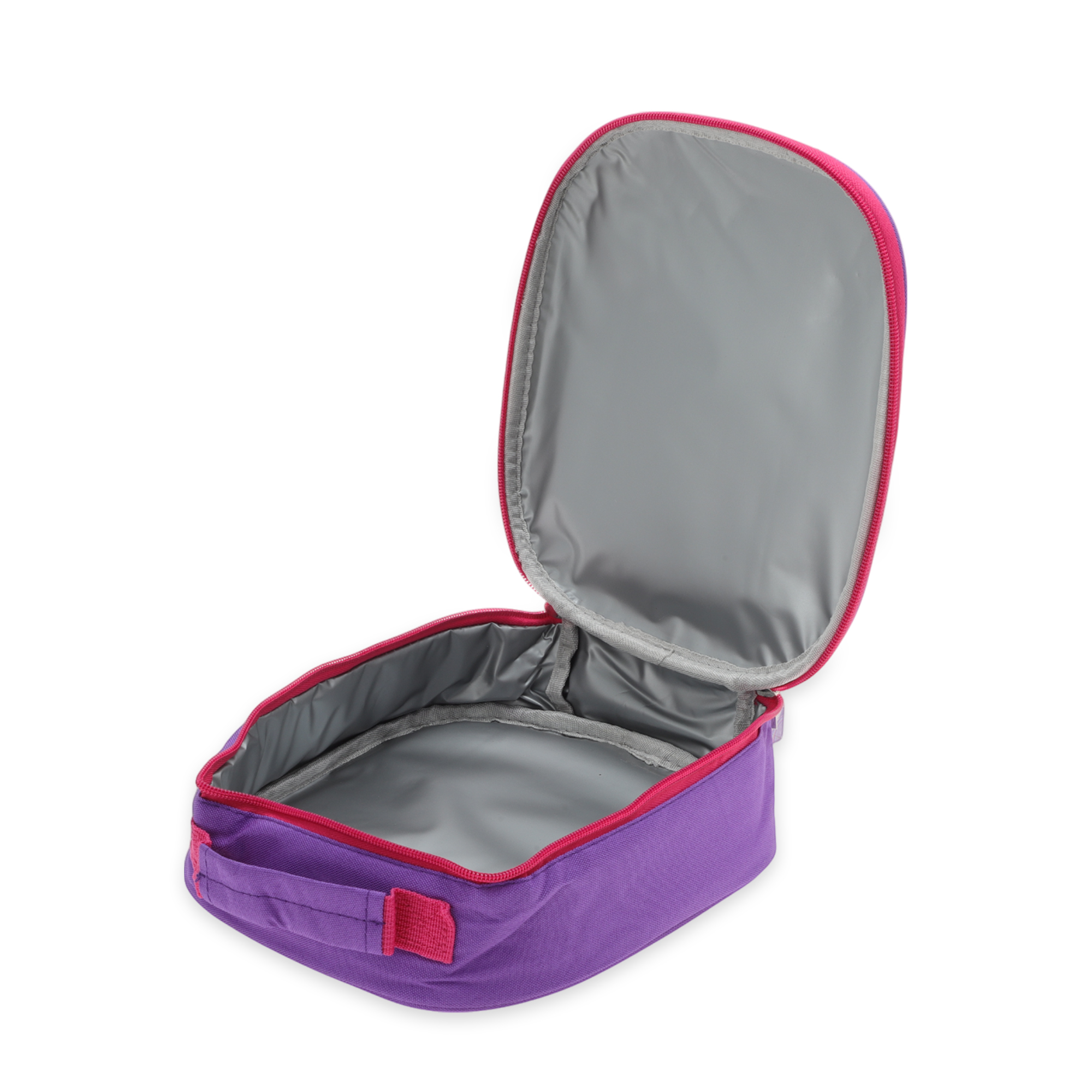 Unique Bargains Cartoon Lunch Bag 1 Pc Purple [Butterfly]