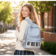 thumbnail image 5 of YSBDLQE School Backpack with Piano Pattern for Teen Girls - Cute Backpack for School with Versatile Design, Perfect College Backpack for Daily Campus Life,Blue, 5 of 5