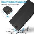 thumbnail image 2 of iPhone 7 Plus/iPhone 8 Plus Case, Allytech Detachable Case Support Magnetic Car Mount Case with Lanyard Wallet Vegan Leather Shockproof Stand Case for iPhone 7 Plus/ iPhone 8 Plus(5.5"), Black, 2 of 8
