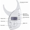 thumbnail image 5 of Body Fat Caliper Digital Body Fat Caliper Skinfold Caliper LCD Display Skin Muscle Measurement Tester Caliper, 5 of 5