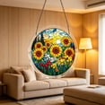thumbnail image 3 of Clearance! 83 Pcs Acrylic Puzzles Suncatcher Window Hanging, 7.4" Sun Catcher Acrylic Puzzles Garden Decoration for Home Decor, Mom Birthday Gift(Sunflower), 3 of 10
