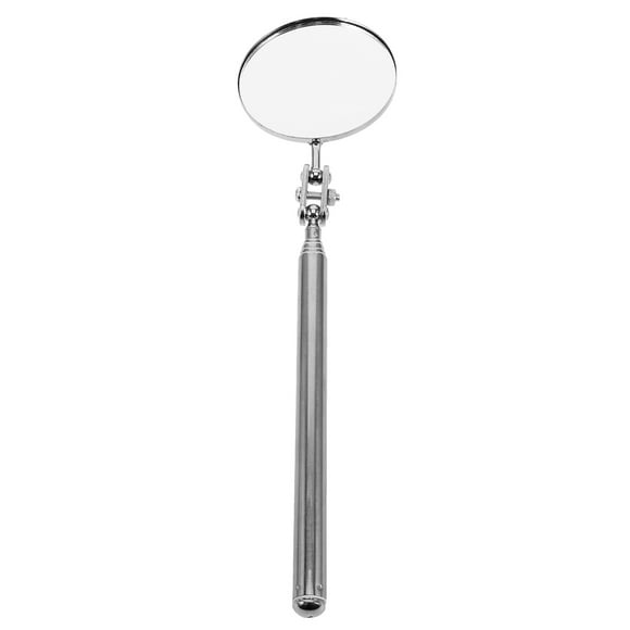 Cars Inspection Tool Contractors Silver Metal Glass 2Pcs 7.9In