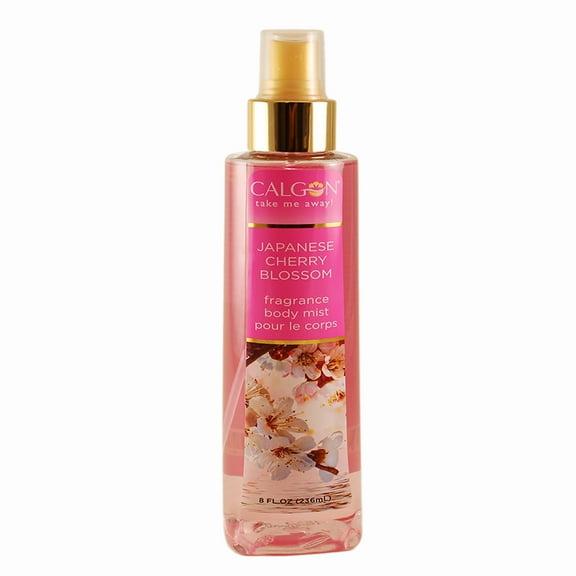 Calgon Japanese Cherry Blossom Fragrance Body Mist 8 Oz / 236 Ml