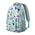 thumbnail image 2 of Dinosaur Backpack for Work - Professional Yet Fun Waterproof Laptop Backpack, Multiple Pockets for Organization - Trendy Dinosaur Print Design, 2 of 6